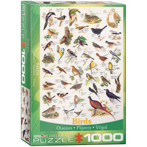 Eurographics Birds Fields And Gardens Puzzle 1000Piece 60001259