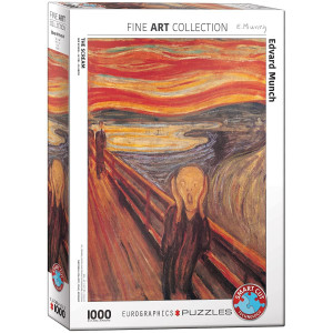 Eurographics The Scream By Edvard Munch Puzzle 1000Piece Model 60004489