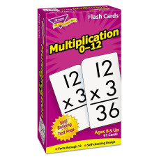 Trend T53105 Skill Drill Flash Cards 3 X 6 Multiplication Tept53105