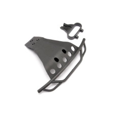 Traxxas 6835 Black Front Bumper And Bumper Mount