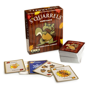 Squarrels Card Game Quick Game For 26 Players Of All Ages