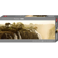 Heye Elephant 1000 Piece Marsel Van Oosten Panoramic Jigsaw Puzzle