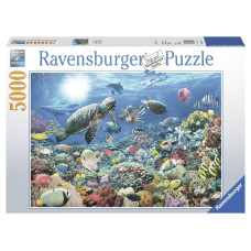 Ravensburger Beneath The Sea 5000 Piece Jigsaw Puzzle Precision Fit Premium Quality Great Group Activity Fsc Certified