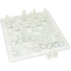 10 Glass Chess Set