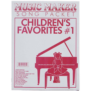 European Expressions Intl Childrens Favorite Song Sheets For Lap Harp Music Maker