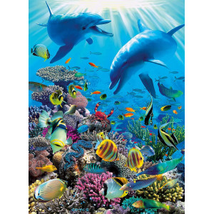 Ravensburger Underwater Adventure 300 Piece Xxl Jigsaw Puzzle For Kids 13022 Every Piece Is Unique Pieces Fit Together Perf