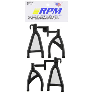 Rpm 80602 Rear Upperlower Aarms Black 116 Erevo Black