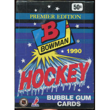 1990 Bowman Premiere Hockey Cards Box Of 36 Unopened Packs