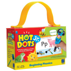 Educational Insights Hot Dots Jr Beginning Phonics Card Set