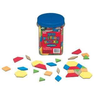 Playmonster Lauri Foam Magnets Pattern Blocks