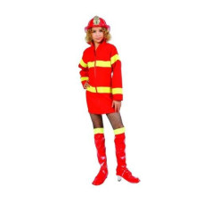 Juniors Fire Heroine Red Costume Standardsmall