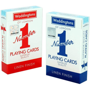 Waddingtons No1 Playing Cards 12 Countpack Of 2