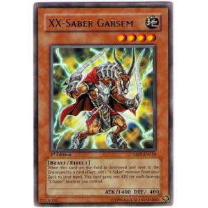 Yugioh Xxsaber Garsem Abpfen026 Absolute Powerforce 1St Edition Rare