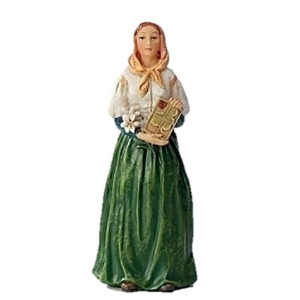 Roman Saint Dymphna Patrons And Protectors Religious Figurine 40601 St