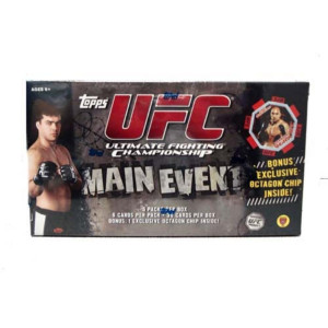 2010 Topps Ufc Main Event 5Pack Blaster Box