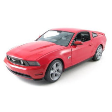 1:18 2010 Ford Mustang Gt Torch Red