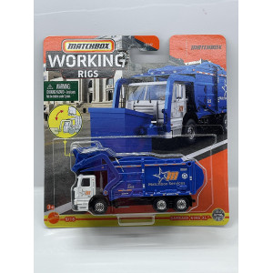 Matchbox Working Rigs Blue Western Star 6900Xd Tow Truck