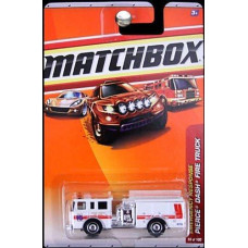 Matchbox 2010 Pierce Dash Fire Truck 56100 Burtonsville Volunteer Fire Department Emergency Response 164 Scale