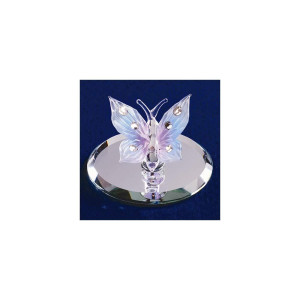 Us Gems Blue Butterfly Glass Figurine