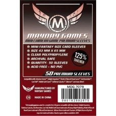 Premium Card Game Sleeves Red