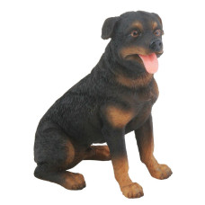 Ytc Rottweiler Dog Collectible Statue Figurine Figure Puppy Sculpture