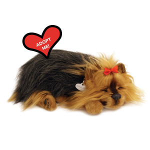 88 Unlimited Perfect Petzzz Original Petzzz Yorkie Realistic Lifelike Stuffed Interactive Pet Toy Companion Pet Dog With 10