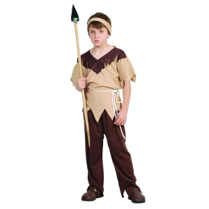 Indian Warrior Child Costume Medium