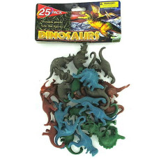 24 Packs Of 25 Dinosaurs