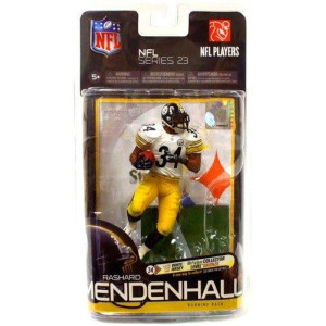 Mcfarlane Toys Nfl Sports Picks Series 23 Action Figure Rashard Mendenhall Pittsburgh Steelers White Jersey Bronze Collector L