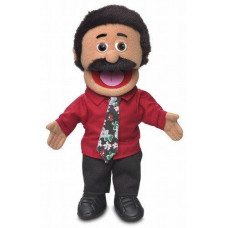 14 Carlos Hispanic Dadbusinessman Hand Puppet