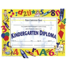 14 Pack Hayes School Publishing Diplomas Kindergarten 30Pk 85X11