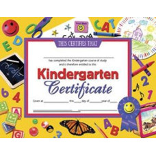 14 Pack Hayes School Publishing Certificates Kindergarten 30 Pk