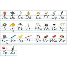 North Star Teacher Resources Alphabet Lines 7 58 X 24 14 Modern Manuscript Prek Grade 8 Pack Of 7