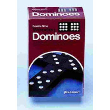 Pressman 17 Pack Toys Double Nine Dominoes