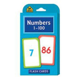 Flash Cardsnumbers 1100 50Pkg