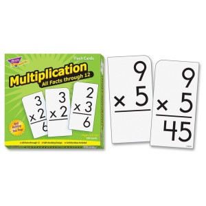 Tep53203 Trend Multiplication All Facts Through 12 Flash Cards