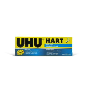 Attop Uhu 364141 Hart Special Adhesive For Assembling Small Parts In Model Building 35Gr Folding Box