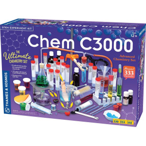 Thames Kosmos Chem C3000 V 20 Chemistry Set Science Kit With 333 Experiments 192 Page Lab Manual Student Laboratory Qu