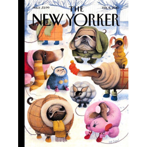 New York Puzzle Company New Yorker Baby Its Cold Outside 1000 Piece Jigsaw Puzzle