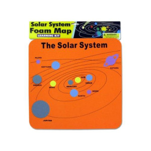 Bulk Buys Kl15348 1134 X 12 X 18 Foam Solar System Map Pack Of 48