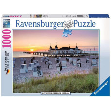 Ravensburger Baltic Sea Resort Ahlbeck Jigsaw Puzzle 1000 Piece