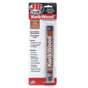 Jb Weld 8258 Kwikwood Wood Repair Epoxy Putty Stick7 Inch Beige