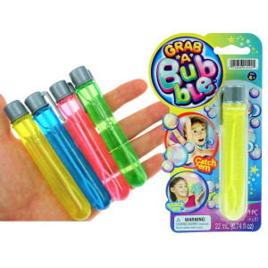 Jaru Grab A Bubbletouchable Mini Bubbles Wand Toy 1 Unit Assorted Colors Outdoor Summer Toy Entertainment For Kids Party Fa