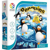 smart games - Penguins on Ice, Puzzle game with 100 challenges, 6+ Years