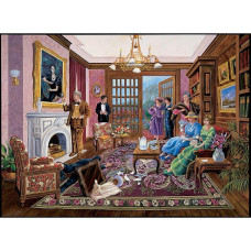 Bits And Pieces 1000 Piece Murder Mystery Puzzle Murder At Bedford Manor By Artist Gene Dieckhoner Solve The Mystery 100