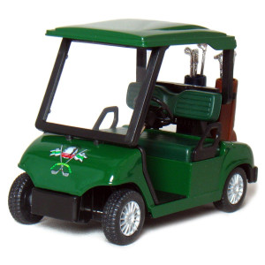 Kinsfun Golf Cart 4 Die Cast Metal Model Toy Green