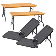 Set Of 4 Breakable Tables For Wrestling Action Figures