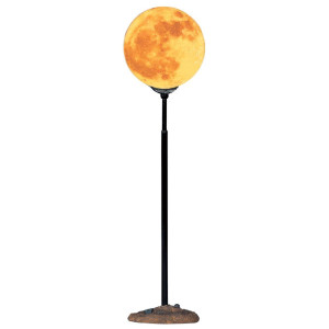 Lemax Lighted Moon Battery Operated 45V 44136