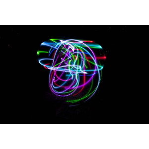 36 The Ocho Color Changing Led Hula Hoop 10 Super Bright Leds