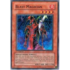 Yugioh Blast Magician Feten020 Flaming Eternity Unlimited Edition Super Rare